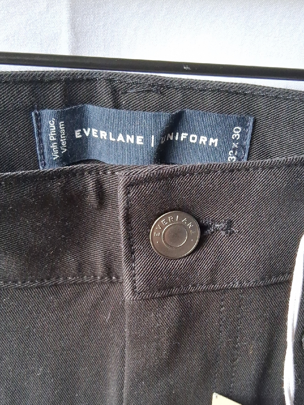 Everlane The Performance Black Slim Jeans 32×30 - Picture 5 of 6